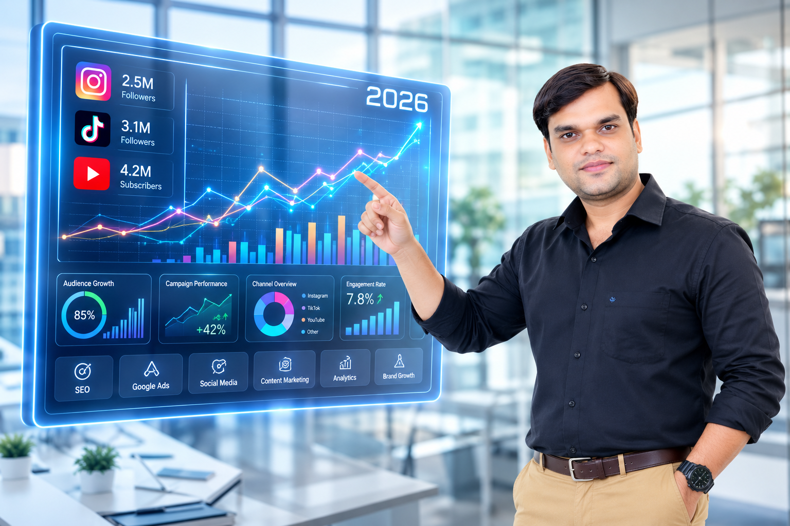 About Shivam Pandey - Digital Marketing Expert